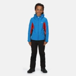 Regatta Acidity V Veste De Marche Softshell Zippée Pour Enfant - Bleu -Promos Regatta || Quechua || Dare 2b Boutique acidity v veste de marche softshell zippee pour enfant bleu 4