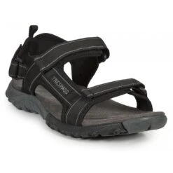 TRESPASS Alderley Sandales De Marche Homme (Noir)