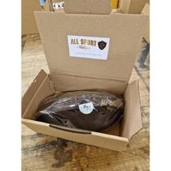 ALL SPORT VINTAGE - Trousse De Toilette Rugby Cuir Marron. Marque Française. -Promos Regatta || Quechua || Dare 2b Boutique all sport vintage trousse de toilette rugby cuir marron marque francaise 2