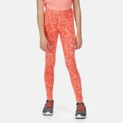 Regatta Atkin II Legging De Fitness Pour Fille - Rose -Promos Regatta || Quechua || Dare 2b Boutique atkin ii legging de fitness pour fille rose 4