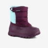 WEDZE Bottes De Neige Bébé, Après Ski Bébé WARM Violettes Et Turquoises -Promos Regatta || Quechua || Dare 2b Boutique bottes de neige bebe apres ski bebe warm violettes et turquoises