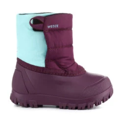 WEDZE Bottes De Neige Bébé, Après Ski Bébé WARM Violettes Et Turquoises 14 WEDZE Bottes De Neige Bébé, Après Ski Bébé WARM Violettes Et Turquoises -Promos Regatta || Quechua || Dare 2b Boutique bottes de neige bebe apres ski bebe warm violettes et turquoises 2