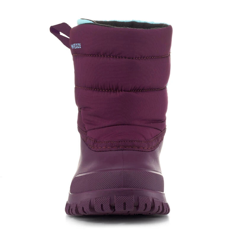 WEDZE Bottes De Neige Bébé, Après Ski Bébé WARM Violettes Et Turquoises 8 WEDZE Bottes De Neige Bébé, Après Ski Bébé WARM Violettes Et Turquoises – Image 6