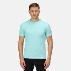 Regatta Caelum T-shirt De Marche à Manches Courtes Pour Homme - Bleu Vif -Promos Regatta || Quechua || Dare 2b Boutique caelum t shirt de marche a manches courtes pour homme bleu vif 4