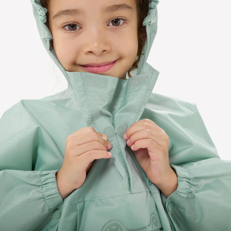 Quechua Cape De Pluie MH100 2-6 Ans VERTE 9 Quechua Cape De Pluie MH100 2-6 Ans VERTE – Image 7