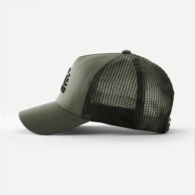 CASQUETTE TRAVEL 500 TRUCKER KAKI 6 CASQUETTE TRAVEL 500 TRUCKER KAKI – Image 4