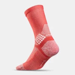 Quechua Chaussettes Randonnée - Hike 500 High Corail X2 Paires -Promos Regatta || Quechua || Dare 2b Boutique chaussettes randonnee hike 500 high corail x2 paires 3