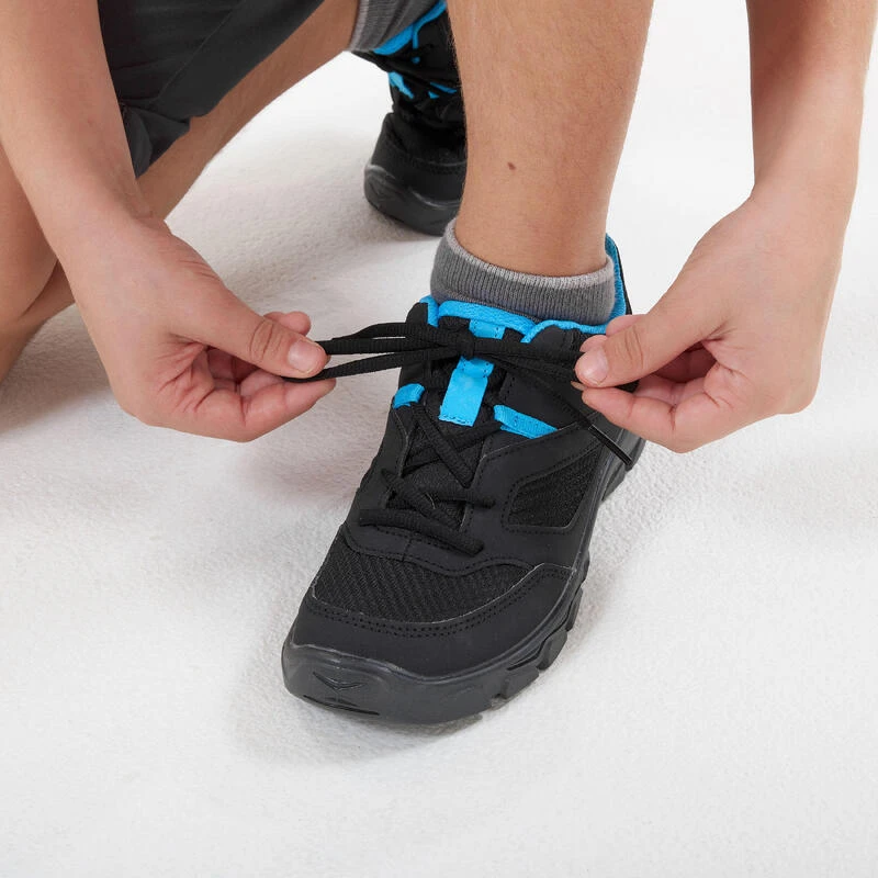 Quechua Chaussures De Randonnée Enfant Avec Lacets - NH100 Noire - 35 AU 38 7 Quechua Chaussures De Randonnée Enfant Avec Lacets - NH100 Noire - 35 AU 38 – Image 5