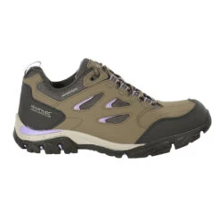 Regatta Chaussures De Randonnée HOLCOMBE Femme (Marron / Lilas Pastel) -Promos Regatta || Quechua || Dare 2b Boutique chaussures de randonnee holcombe femme marron lilas pastel 2