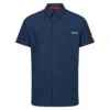 Regatta Chemise à Manches Courtes Homme Kioga II -Promos Regatta || Quechua || Dare 2b Boutique chemise a manches courtes homme kioga ii