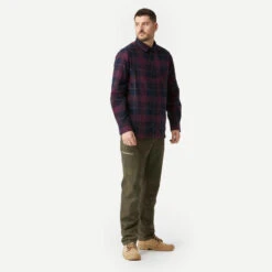 Chemise De Trekking Voyage - TRAVEL500 WARM Bordeaux Homme 11 Chemise De Trekking Voyage - TRAVEL500 WARM Bordeaux Homme -Promos Regatta || Quechua || Dare 2b Boutique chemise de trekking voyage travel500 warm bordeaux homme 2