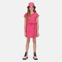 Regatta Crow Bob De Marche Pour Enfant - Rose -Promos Regatta || Quechua || Dare 2b Boutique crow bob de marche pour enfant rose 2