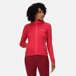 Regatta Cuba II Veste De Randonnée à Capuche Pour Femme - Rose Foncé -Promos Regatta || Quechua || Dare 2b Boutique cuba ii veste de randonnee a capuche pour femme rose fonce 4