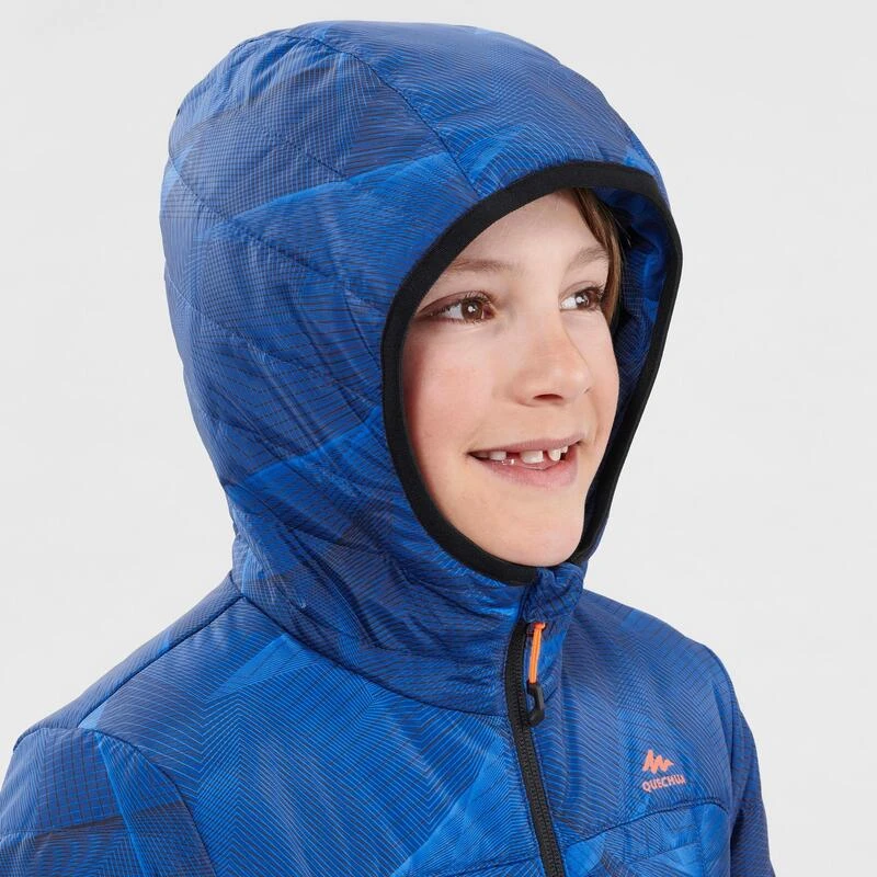 Quechua DOUDOUNE DE RANDONNEE - MH 500 BLEU - ENFANT 7-15 Ans 6 Quechua DOUDOUNE DE RANDONNEE - MH 500 BLEU - ENFANT 7-15 Ans – Image 4