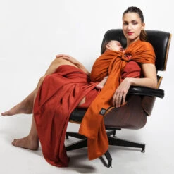 Echarpe Tissée Sans Nœud - Fauve -Promos Regatta || Quechua || Dare 2b Boutique echarpe tissee sans noeud fauve 3