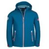 TROLLKIDS Enfants Trollfjord Veste Bleu Pétrole/rouge -Promos Regatta || Quechua || Dare 2b Boutique enfants trollfjord veste bleu petrolerouge