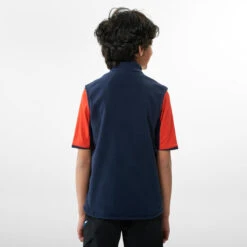 Quechua GILET POLAIRE - MH150 BLEU GRIS - ENFANT 7-15 ANS -Promos Regatta || Quechua || Dare 2b Boutique gilet polaire mh150 bleu gris enfant 7 15 ans 2