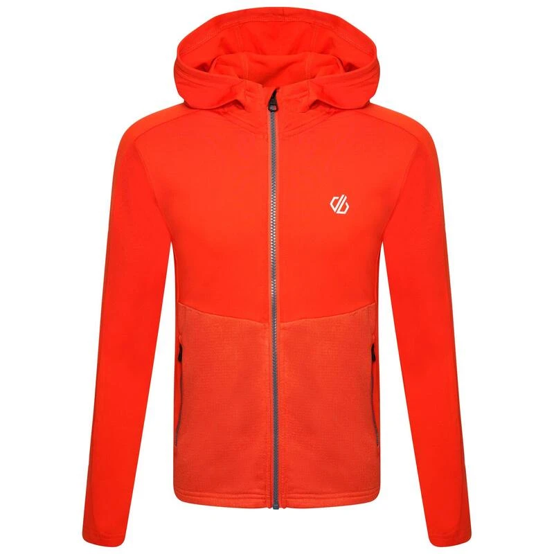 Dare 2b Hastily Core Stretch Polaire De Marche Zippé Pour Enfant - Orange 3 Dare 2b Hastily Core Stretch Polaire De Marche Zippé Pour Enfant - Orange