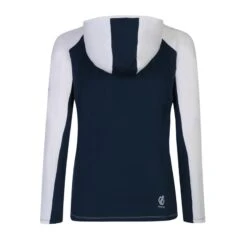 Dare 2b Haut De Sport CONVEY Femme (Blanc / Denim Sombre) -Promos Regatta || Quechua || Dare 2b Boutique haut de sport convey femme blanc denim sombre 1