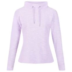 Regatta Hensley Sweat-shirt De Marche à Col Boule Pour Femme - Violet -Promos Regatta || Quechua || Dare 2b Boutique hensley sweat shirt de marche a col boule pour femme violet 2