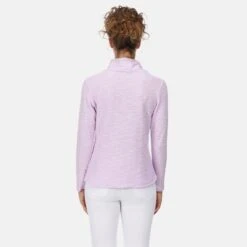 Regatta Hensley Sweat-shirt De Marche à Col Boule Pour Femme - Violet -Promos Regatta || Quechua || Dare 2b Boutique hensley sweat shirt de marche a col boule pour femme violet 4