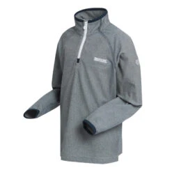 Regatta Loco Polaire De Randonnée Zippé à Moitié Pour Enfant - Gris Clair -Promos Regatta || Quechua || Dare 2b Boutique loco polaire de randonnee zippe a moitie pour enfant gris clair 2