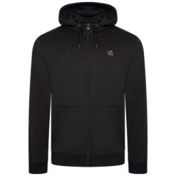 Dare 2b Lounge Out Sweat De Randonnée à Capuche Zippée Pour Homme - Le Noir