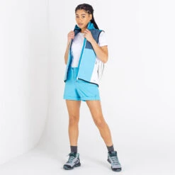 Dare 2b Melodic II Short De Marche Pour Femme - Bleu Clair -Promos Regatta || Quechua || Dare 2b Boutique melodic ii short de marche pour femme bleu clair 3