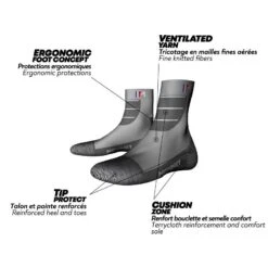 Monnet MID PERF - Chaussettes Basses Pour La Randonnée. Confort Et Protection. -Promos Regatta || Quechua || Dare 2b Boutique mid perf chaussettes basses pour la randonnee confort et protection 4