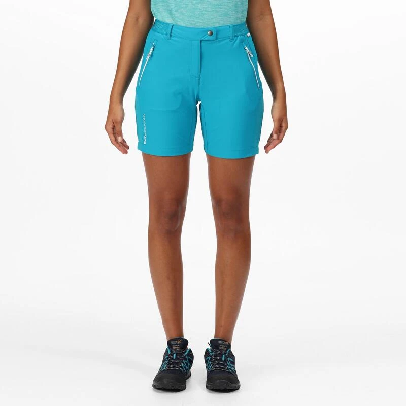 Regatta Mountain II Short De Randonnée Pour Femme - Turquoise Moyen 4 Regatta Mountain II Short De Randonnée Pour Femme - Turquoise Moyen – Image 2