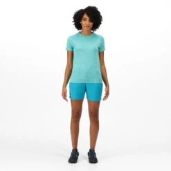 Regatta Mountain II Short De Randonnée Pour Femme - Turquoise Moyen 9 Regatta Mountain II Short De Randonnée Pour Femme - Turquoise Moyen -Promos Regatta || Quechua || Dare 2b Boutique mountain ii short de randonnee pour femme turquoise moyen 3