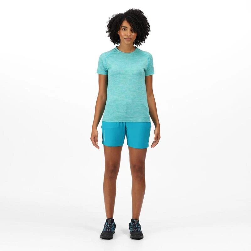 Regatta Mountain II Short De Randonnée Pour Femme - Turquoise Moyen 6 Regatta Mountain II Short De Randonnée Pour Femme - Turquoise Moyen – Image 4