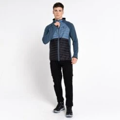 Dare 2b Mountaineer Wool Veste De Randonnée Hybride Pour Homme - Gris -Promos Regatta || Quechua || Dare 2b Boutique mountaineer wool veste de randonnee hybride pour homme gris 4