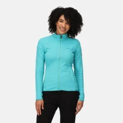 Regatta Nevona Veste De Randonnée Intermédiaire Pour Femme - Vert Pâle -Promos Regatta || Quechua || Dare 2b Boutique nevona veste de randonnee intermediaire pour femme vert pale 4