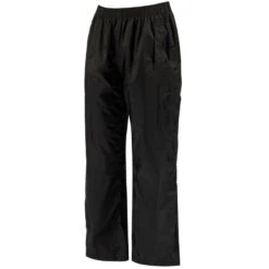 Regatta Pantalon De Pluie Enfant (Noir) -Promos Regatta || Quechua || Dare 2b Boutique pantalon de pluie enfant noir 2
