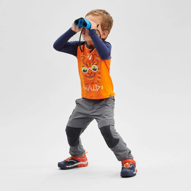 Quechua Pantalon De Randonnée Modulable Enfant - MH500 KID - 2-6 ANS 4 Quechua Pantalon De Randonnée Modulable Enfant - MH500 KID - 2-6 ANS – Image 2