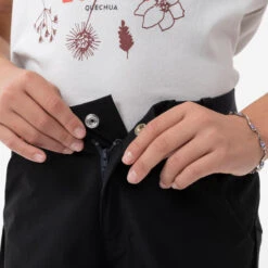 Quechua Pantalon De Randonnée Modulable Enfant MH500 ONEZIP Noir 7-15 Ans -Promos Regatta || Quechua || Dare 2b Boutique pantalon de randonnee modulable enfant mh500 onezip noir 7 15 ans 5