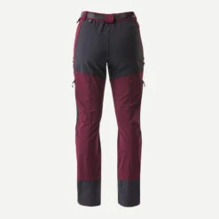 Pantalon Déperlant De Trek Montagne - MT900 Bordeaux - Femme -Promos Regatta || Quechua || Dare 2b Boutique pantalon deperlant de trek montagne mt900 bordeaux femme 2