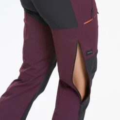 Pantalon Déperlant De Trek Montagne - MT900 Bordeaux - Femme -Promos Regatta || Quechua || Dare 2b Boutique pantalon deperlant de trek montagne mt900 bordeaux femme 5