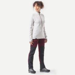 Pantalon Déperlant De Trek Montagne - MT900 Bordeaux - Femme -Promos Regatta || Quechua || Dare 2b Boutique pantalon deperlant de trek montagne mt900 bordeaux femme 6