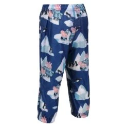 Regatta Pantalon Imperméable Enfant (Bleu) -Promos Regatta || Quechua || Dare 2b Boutique pantalon impermeable enfant bleu 3