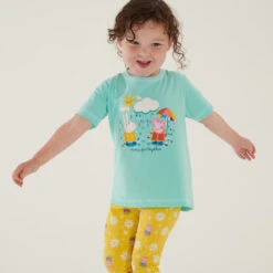 Regatta Peppa Pig T-shirt De Marche à Manches Courtes Pour Enfant - Bleu Clair 11 Regatta Peppa Pig T-shirt De Marche à Manches Courtes Pour Enfant - Bleu Clair -Promos Regatta || Quechua || Dare 2b Boutique peppa pig t shirt de marche a manches courtes pour enfant bleu clair 4