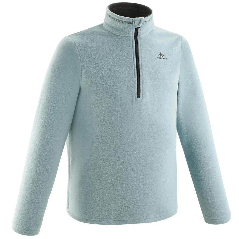 Quechua Polaire De Randonnée - MH100 Grise Clair - Enfant 7-15 Ans 4 Quechua Polaire De Randonnée - MH100 Grise Clair - Enfant 7-15 Ans – Image 2