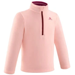 Quechua Polaire De Randonnée - MH100 Rose - Enfant 2-6 Ans -Promos Regatta || Quechua || Dare 2b Boutique polaire de randonnee mh100 rose enfant 2 6 ans 1