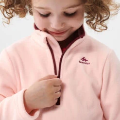 Quechua Polaire De Randonnée - MH100 Rose - Enfant 2-6 Ans -Promos Regatta || Quechua || Dare 2b Boutique polaire de randonnee mh100 rose enfant 2 6 ans 4