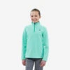 Quechua Polaire De Randonnée - MH100 Turquoise - Enfant 7-15 Ans -Promos Regatta || Quechua || Dare 2b Boutique polaire de randonnee mh100 turquoise enfant 7 15 ans