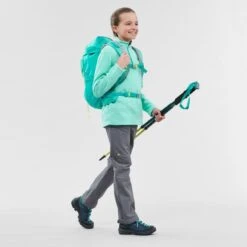 Quechua Polaire De Randonnée - MH100 Turquoise - Enfant 7-15 Ans -Promos Regatta || Quechua || Dare 2b Boutique polaire de randonnee mh100 turquoise enfant 7 15 ans 2