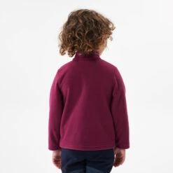 Quechua Polaire De Randonnée - MH100 Violette - Enfant 2-6 Ans -Promos Regatta || Quechua || Dare 2b Boutique polaire de randonnee mh100 violette enfant 2 6 ans 3