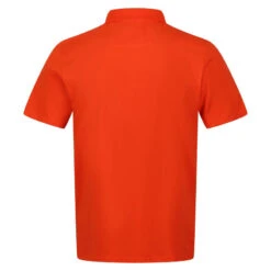 Regatta Polo Manches Courtes SINTON Homme (Rouge Orangé) -Promos Regatta || Quechua || Dare 2b Boutique polo manches courtes sinton homme rouge orange 1