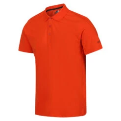 Regatta Polo Manches Courtes SINTON Homme (Rouge Orangé) -Promos Regatta || Quechua || Dare 2b Boutique polo manches courtes sinton homme rouge orange 2